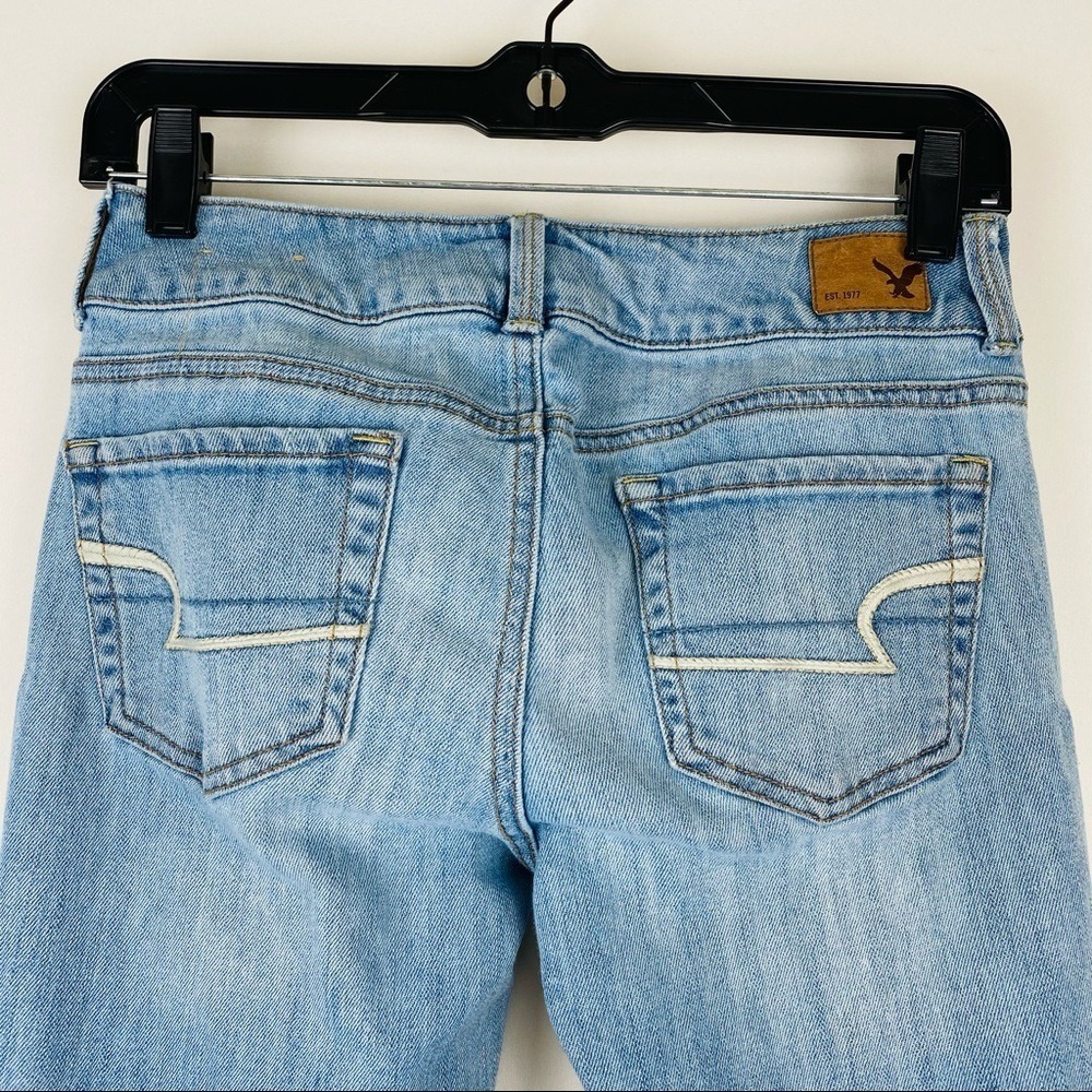American Eagle Artist Crop Stretch‎ Distressed Jean - Picture 5 of 7